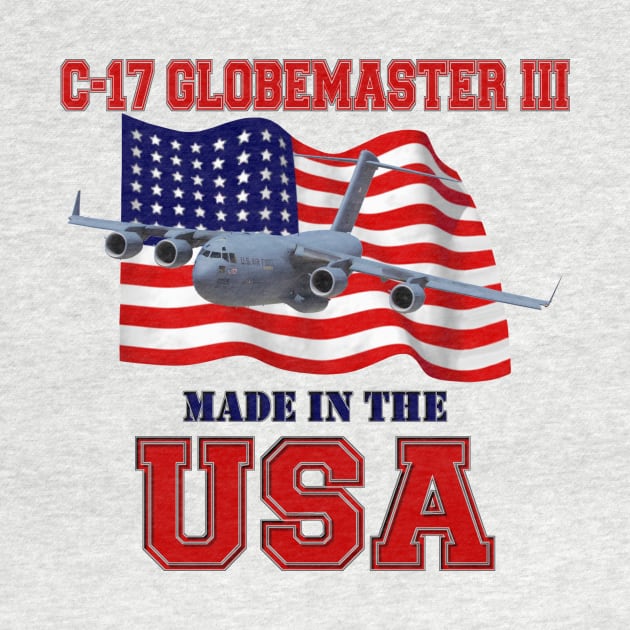 C-17 Globemaster III Made in the USA by MilMerchant